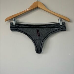 Adore Me NWT Gray Women’s Thong Underwear Large